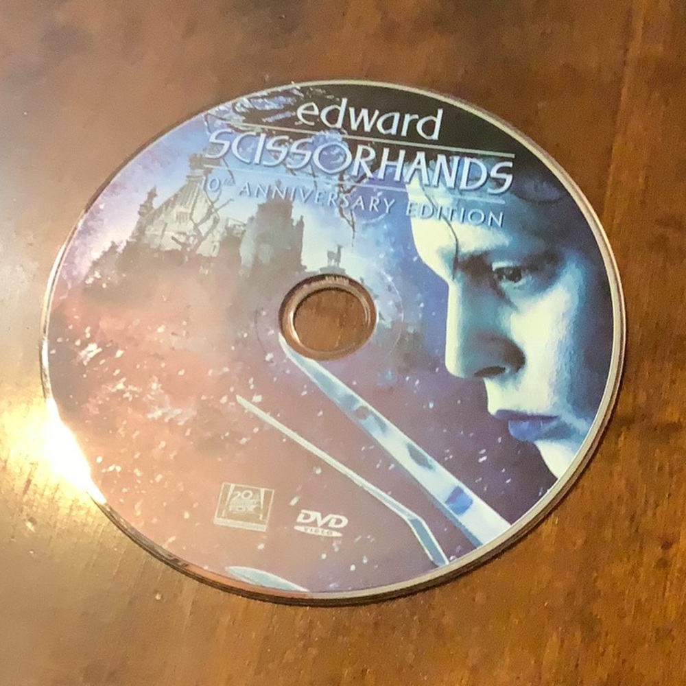 DVD: Edward scissorhands 10th anniversary edition